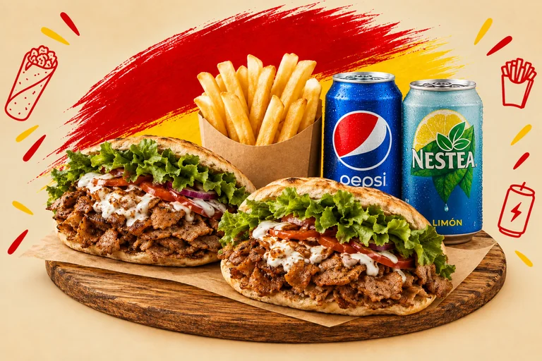 Menú 11: 2 Kebab