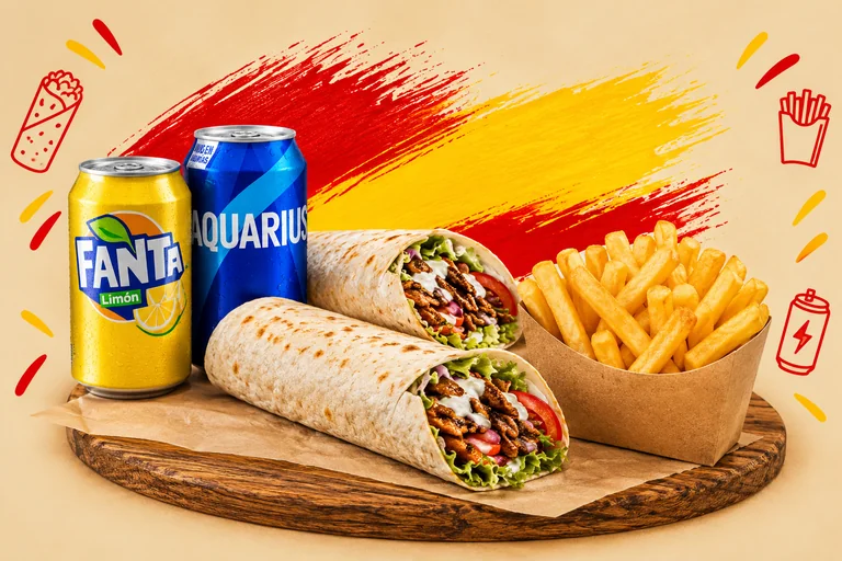 Menú 12: 2 Durum