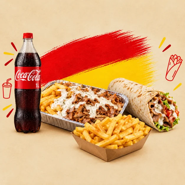Menú 18: Durum + Tapa con Carne