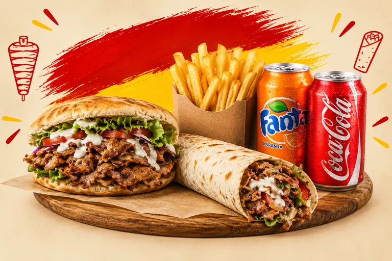 Menú 8: Kebab + Durum