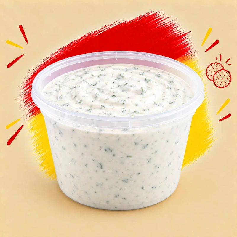 Bote de Salsa Blanca