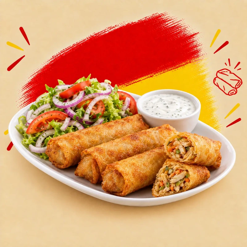 Spring Roll de Pollo